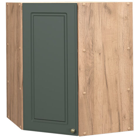 Pannello Frontale Per Lavastoviglie Vicco Fame-Line - Verde-Oro Country House, 60 Cm, Senza Piano - 5