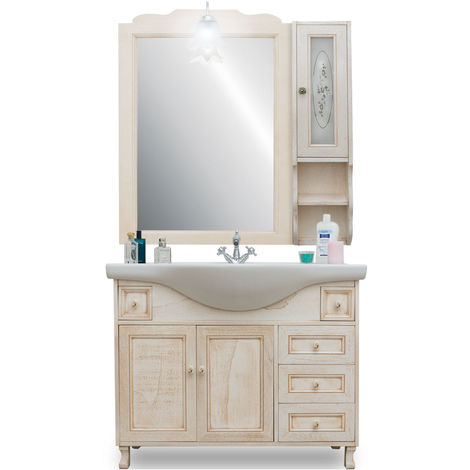 Decape Mobili Da Bagno Classici.Mobile Bagno 105 Cm Avorio Decape Classico 1413