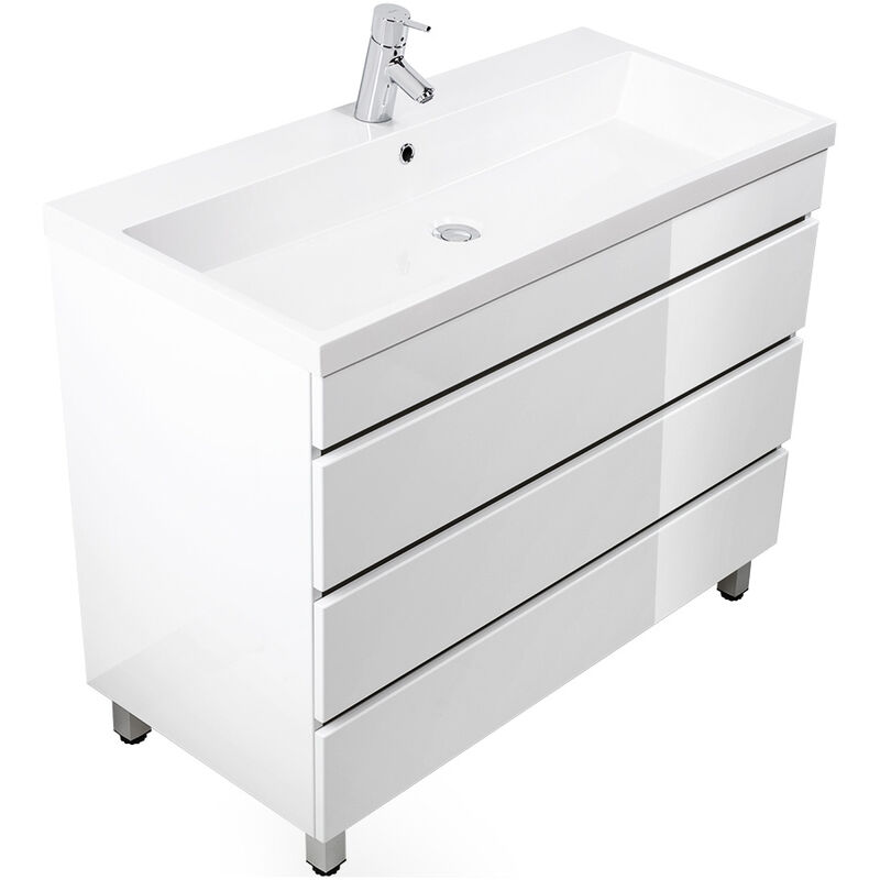 mobile bagno a terra 65 cm