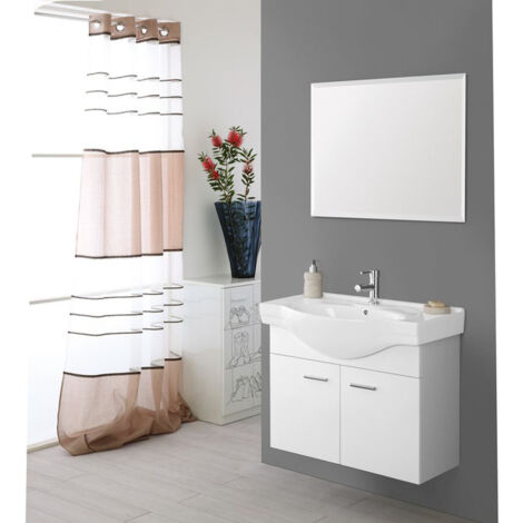 MOBILE BAGNO CM.80 2A SOSP. BIANCO