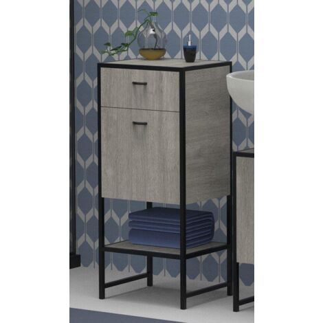 MOBILE BAGNO CON CASSETTO INDUSTRIAL