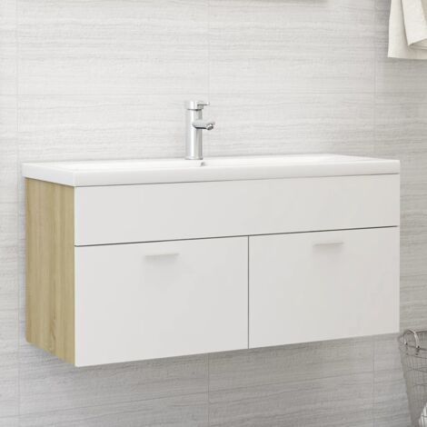 Arredo bagno mobile lavabo Sissy con cassettoni