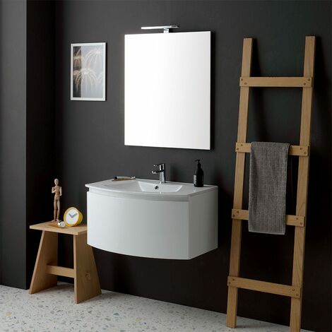 Mobile bagno curvo