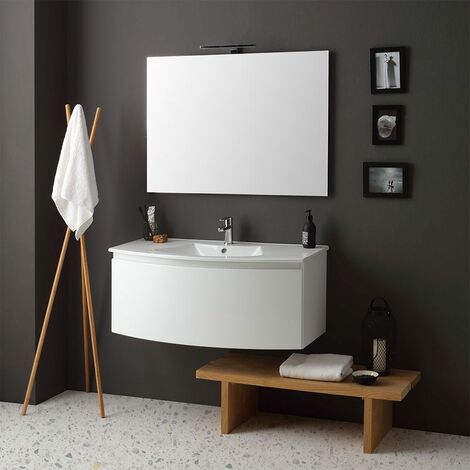 Mobile bagno curvo