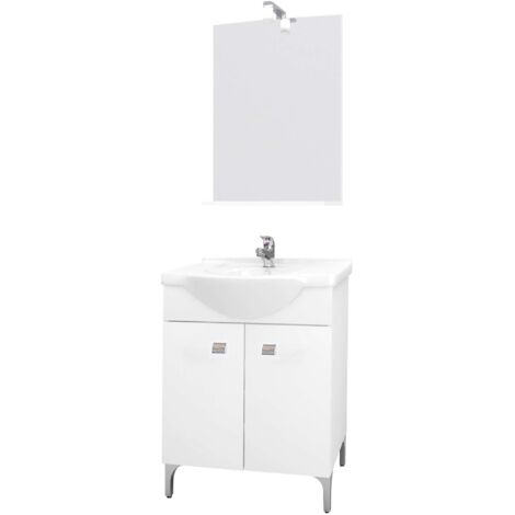 Mobile Bagno Desy 58 Completo Bianco
