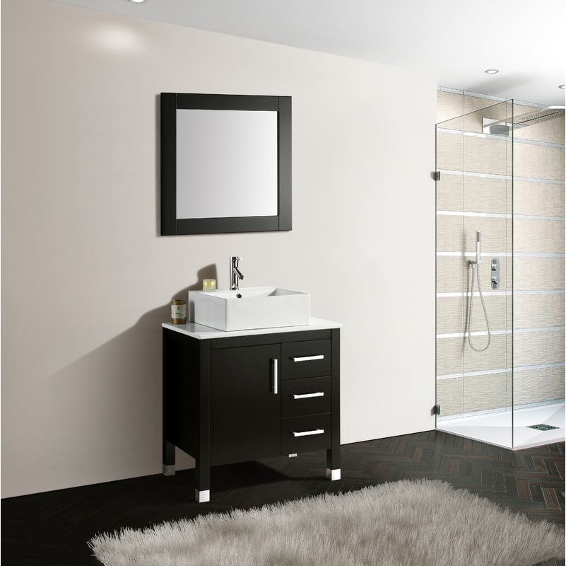 Mobili Bagno Old England.Mobile Bagno Old England Plus 76 Cm Legno Massello Nero