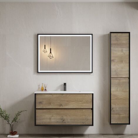 Mobile Bagno Seoul 80 cm Grigio Forest - Spazio