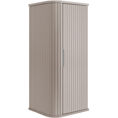 Mobile bagno sospeso, rovere noce, 35,5 x 139 x 31,5 cm