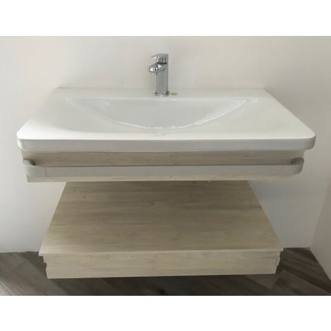 Mobile bagno tonic ii legno miele 80 cm ideal standard - ideal standard