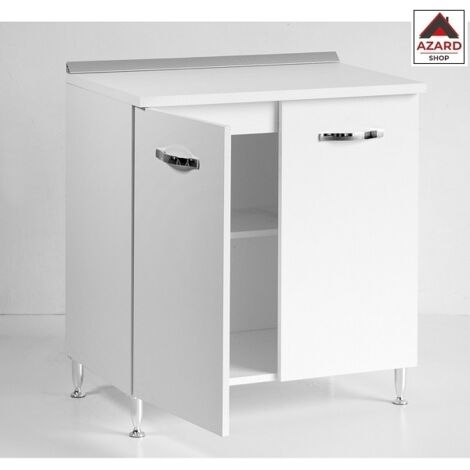 Mobile Base 2 Ante per cucina 80x50xh85 - Bianco BFB80KIT
