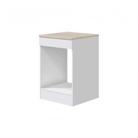Mobile base 60 cm per forno bianco - Chiria
