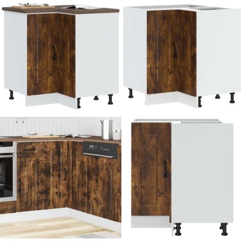 Mobile Base ad Angolo Cucina Kalmar Rovere Artigianale - Mobile cucina - Armadietto cucina