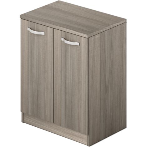 Mobile base per lavanderia 2 ante colore Olmo H85,5x71x50cm