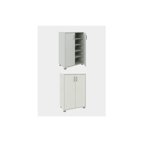 MOBILE BASSO 2A MULTIUSO 60X35X90 CM BIANCO FRASS