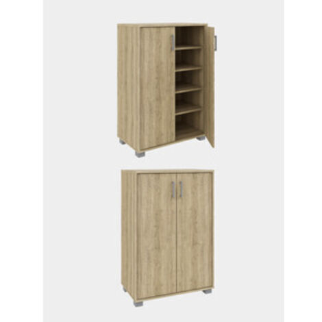 MOBILE BASSO 2A MULTIUSO 90X60X35 CM OLMO- 1,0 pz