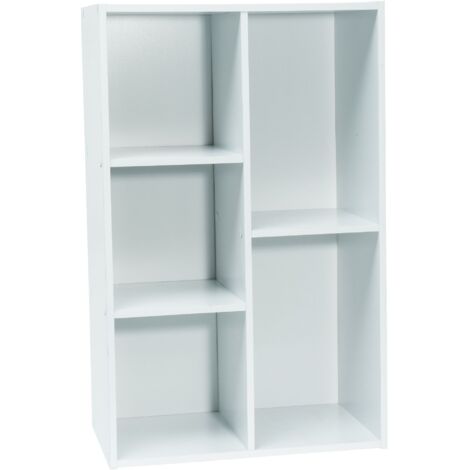 Mobile basso bianco 5 nicchie WERKA PRO