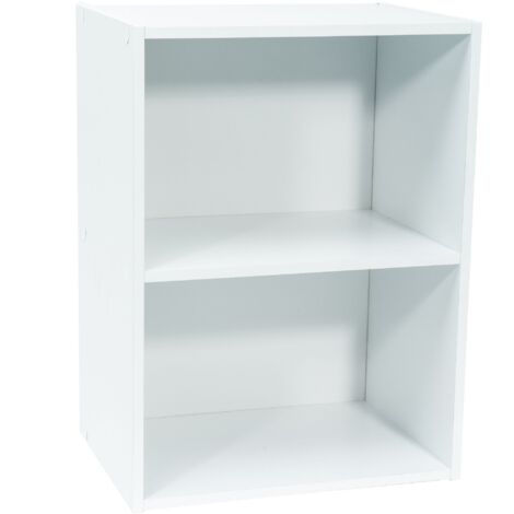 Mobile bianco di stoccaggio WERKA PRO2 nicchie (54 x 40 x 29cm)