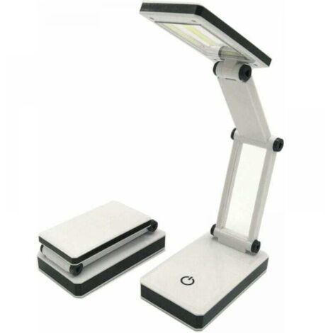 Mobile COB Lampe LED Lampe de bureau pliable 3 niveaux de luminosité
