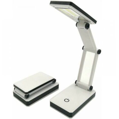 Mobile COB Lampe LED Lampe de bureau pliable 3 niveaux de luminosité