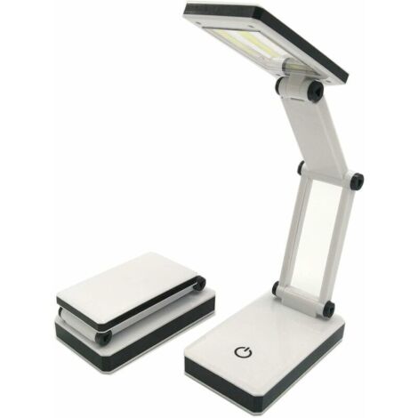 Mobile COB Lampe LED Lampe de bureau pliable 3 niveaux de luminosité
