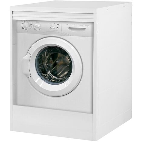Arredo Stock Mobile a colonna per lavatrice e asciugatrice bianco,  70x64x203 cm : : Grandi elettrodomestici