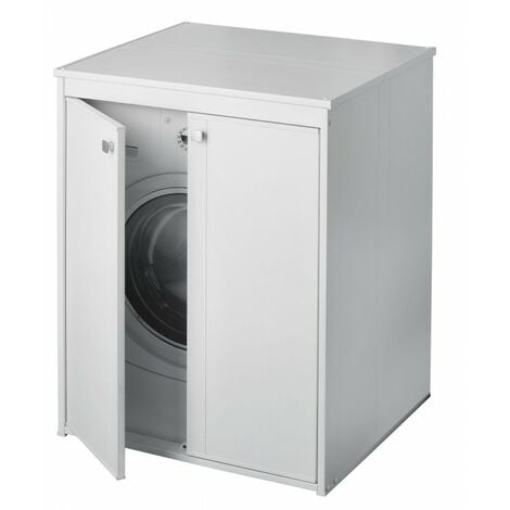 Armadio in alluminio copri caldaia, lavatrice e asciugatrice (A025-2) – ALFA