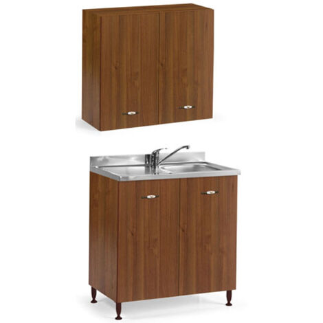 Mobile cucina componibile con sottolavello e pensile