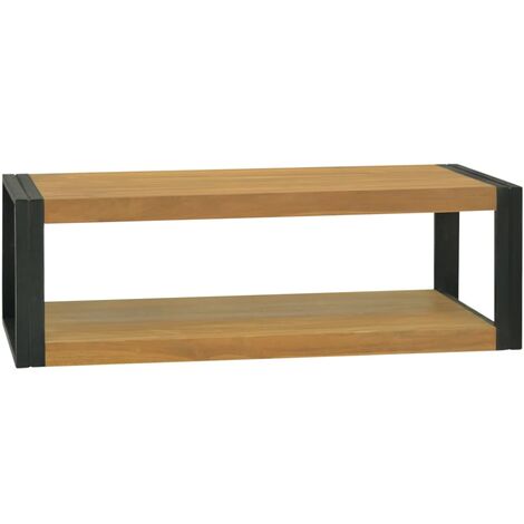 Mobile da Bagno 120x45x35 cm in Legno Massello di Teak vidaXL