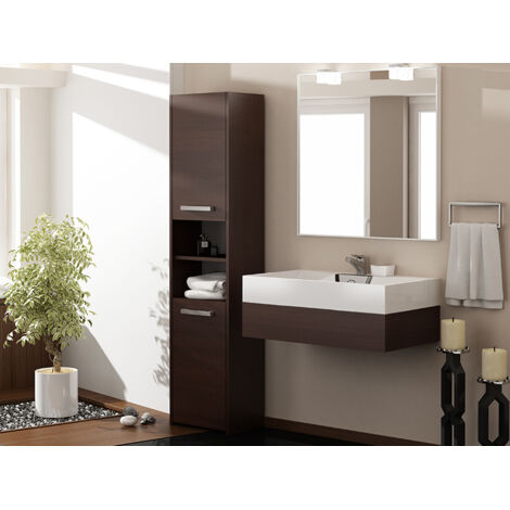 Mobile da bagno, 174 x 30 x 60 cm, Bianco Opaco