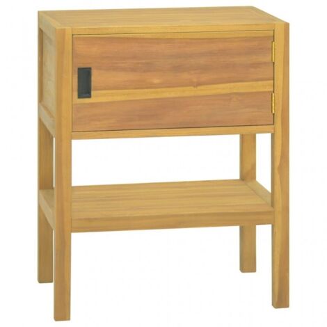 Mobile da Bagno 60x40x75 cm in Legno Massello di Teak vidaXL