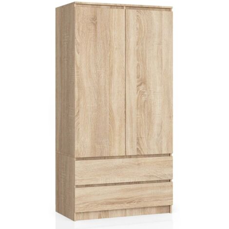 Mobile da bagno, Antracite / Rovere Artigianale, 170 x 30 x 30 cm