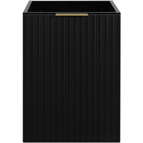 Mobile da bagno, Bianco + maniglia argento, 60 x 57 x 46 cm