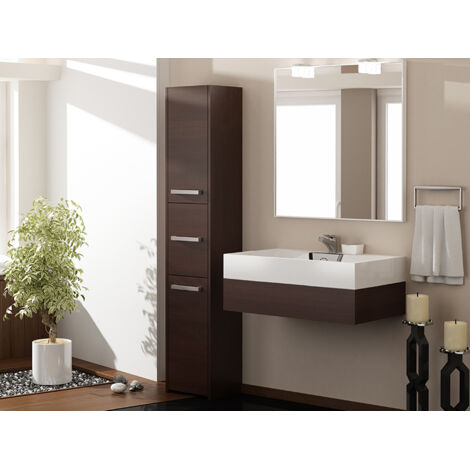 Mobile da bagno, Bianco Opaco, 70 x 40 x 30 cm