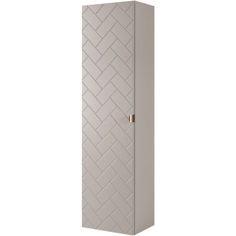 Mobile da bagno, Cashmere, 120 x 57 x 46 cm, Maniglie Argento