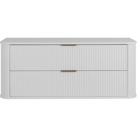 Mobile da bagno, Cashmere, maniglia oro, 41,5 x 120 x 51,7 cm