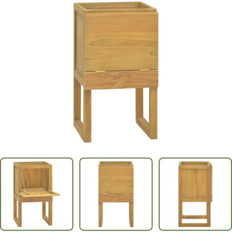 Mobile da bagno in teak -  Mobile da Bagno 41x40x75 cm in Legno Massello di Teak