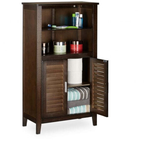 Mobile da bagno marrone scuro lamell 8