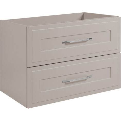 Mobile da bagno, nero, maniglia nera, 79 x 35,5 x 31,5 cm