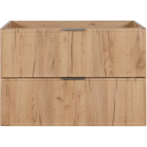 Mobile da bagno, Nero Opaco, 100 x 57 x 46 cm, Maniglie Nere