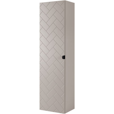 Mobile da bagno, Nero Opaco, 120 x 57 x 46 cm, Maniglie Dorate