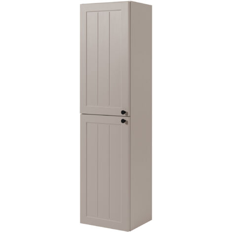 Mobile da bagno, Nero Opaco, 80 x 57 x 46 cm