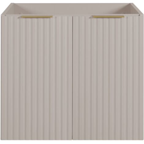Mobile da bagno, Rovere Craft + maniglia argento, 80 x 57 x 46 cm