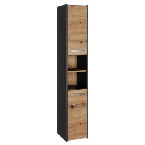 Mobile da bagno, Rovere Sonoma, 170 x 30 x 30 cm