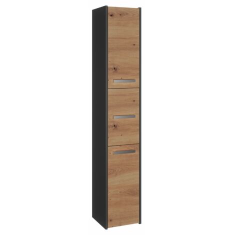 Mobile da bagno, Rovere Sonoma, 170 x 40 x 30 cm
