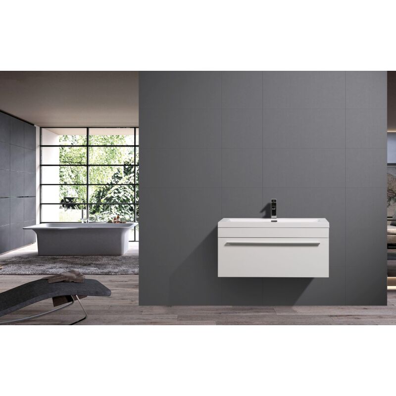 Set di mobili da bagno T900 Bianco