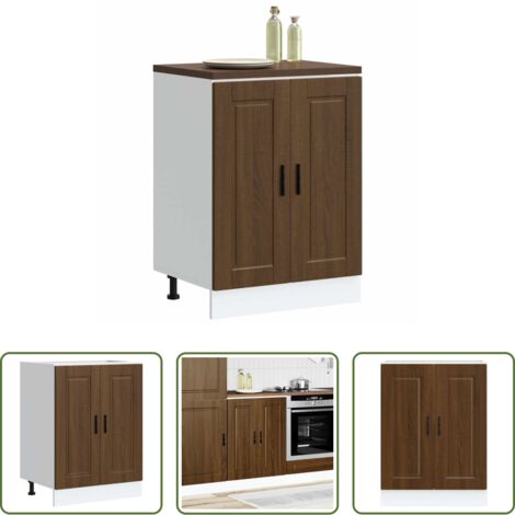 Mobile da cucina -  Base da Cucina Porto Rovere Marrone in Legno Multistrato