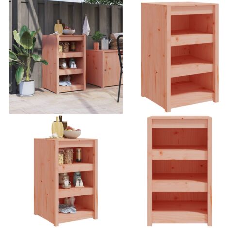 Mobile da Cucina da Esterno MEPPEL 55x55x92 cm Legno Massello di Douglas - Mobile da cucina - Legno massello