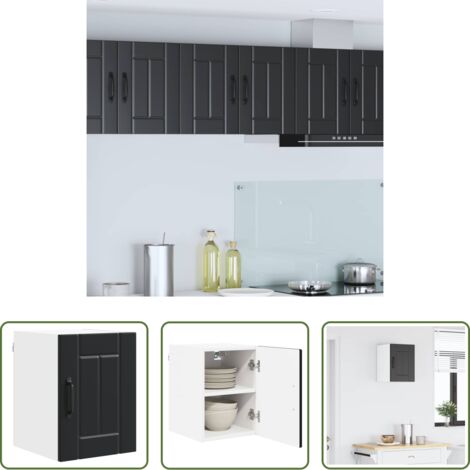 Mobile da cucina in legno -  Mobile da cucina Nero 30 x 31 x 40 cm Legno multistrato