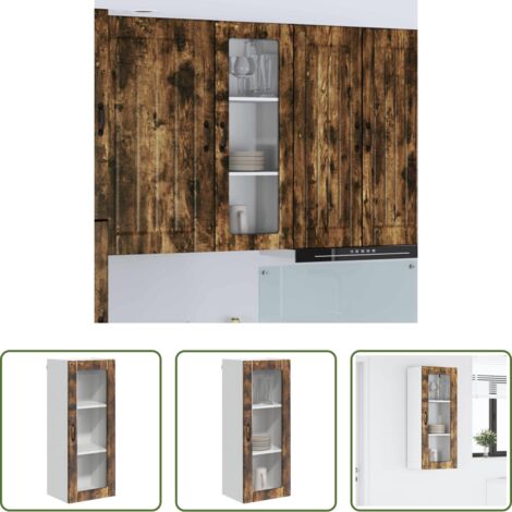 Mobile da cucina in legno -  Mobile da cucina Rovere fumé 40 x 31 x 100 cm Legno multistrato