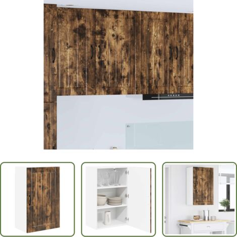 Mobile da cucina in legno - Mobile da cucina Rovere fumé 50 x 31 x 80 cm Legno multistrato